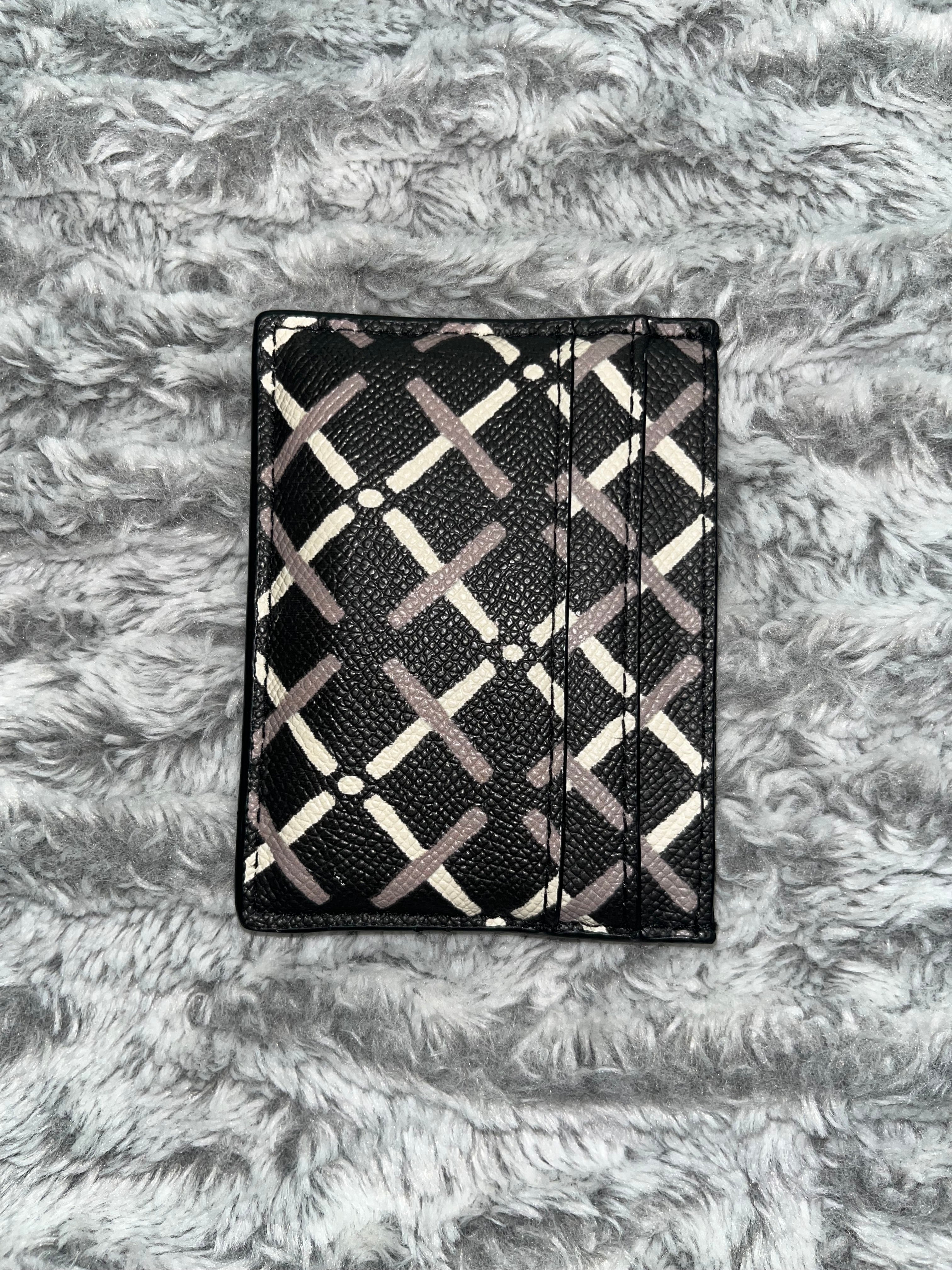 ♡ Pre-Owned A New Day Card Wallet Modern Compact Multicolor Design Small Cute Casual ♡