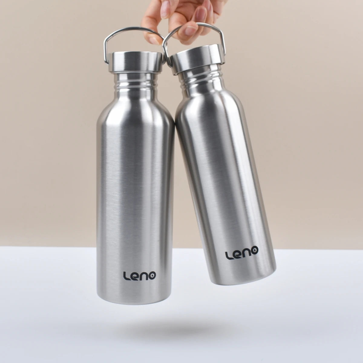 Stainless Steel Water Bottle 350-2000ml Big Mouth Single Wall Drinking Bottle Sports Bottle Flasks with All Steel Lid