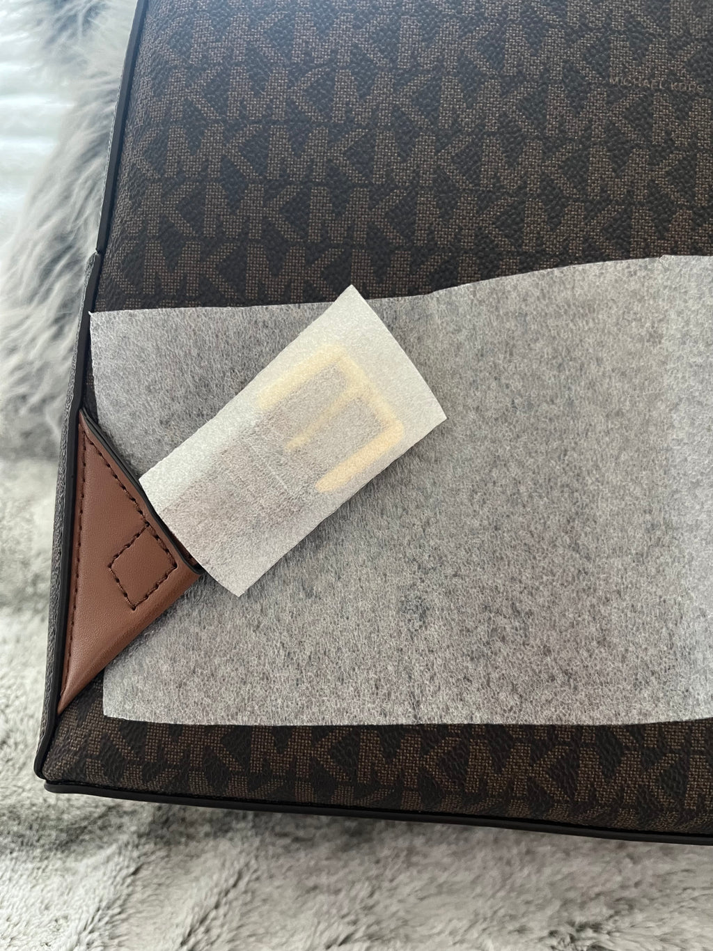 ♡ Michael Kors Sheila Medium Size Signature Backpack - Brown Original Monogram ♡