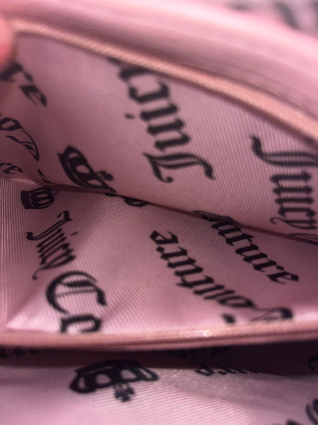 ♡ Juicy Couture Small Light Pink Bag Gold Hardware & Charms | Brand New Y2K GIRL ♡