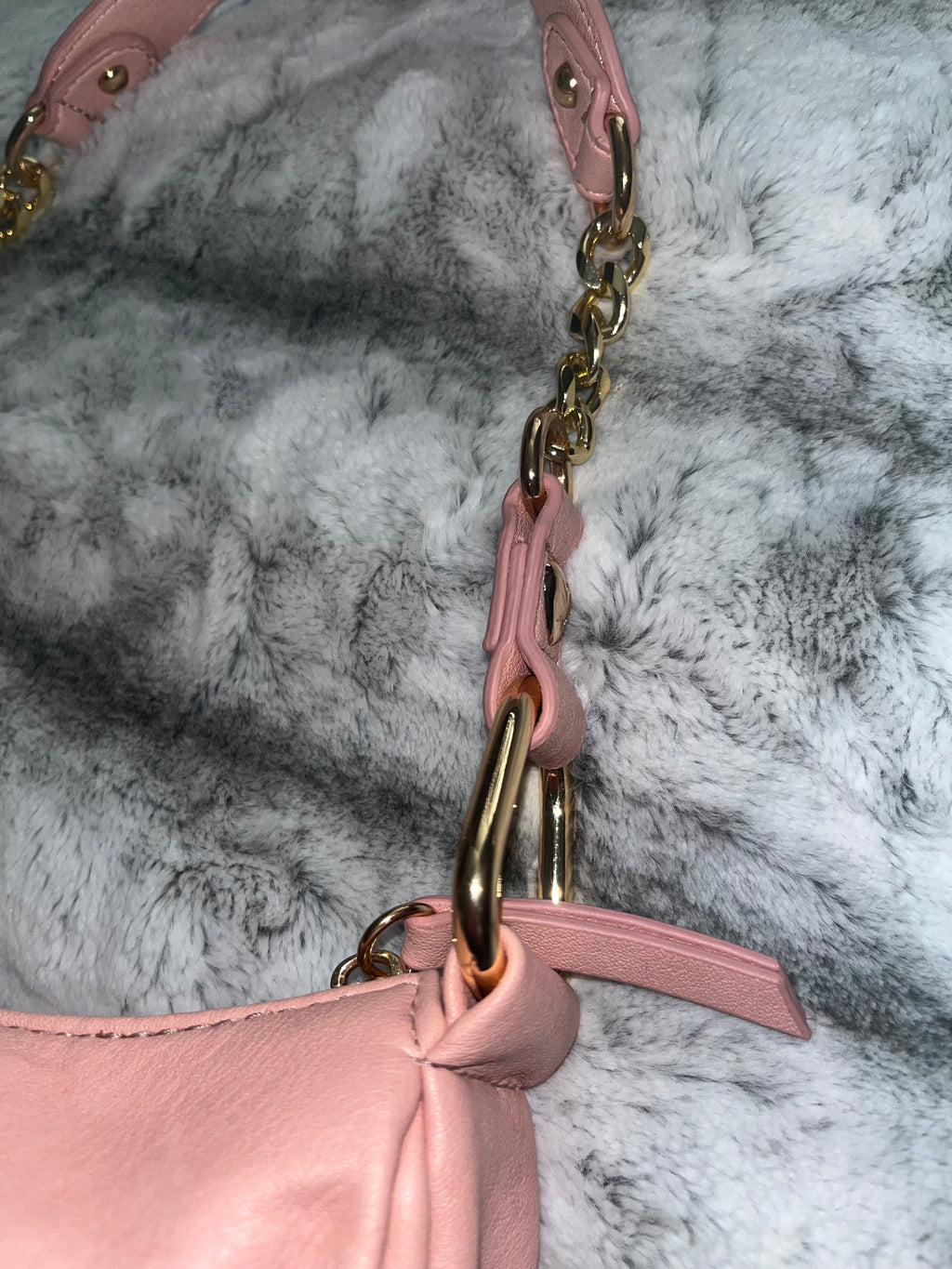 ♡ Juicy Couture Small Light Pink Bag Gold Hardware & Charms | Brand New Y2K GIRL ♡