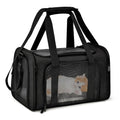 ♡ Dog Carrier Bag Soft Side Backpack Cat Pet Carriers Dog Travel Bags Airline Approved Transport For Small Dogs Cats Outgoing ♡