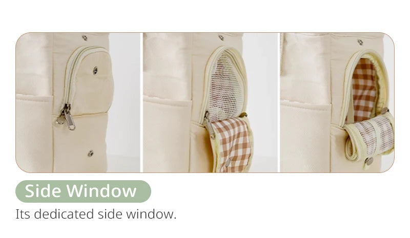 Pets go out and pack puppies. Portable one-shoulder bags are suitable for cats and small dogs to carry outdoors than bears.