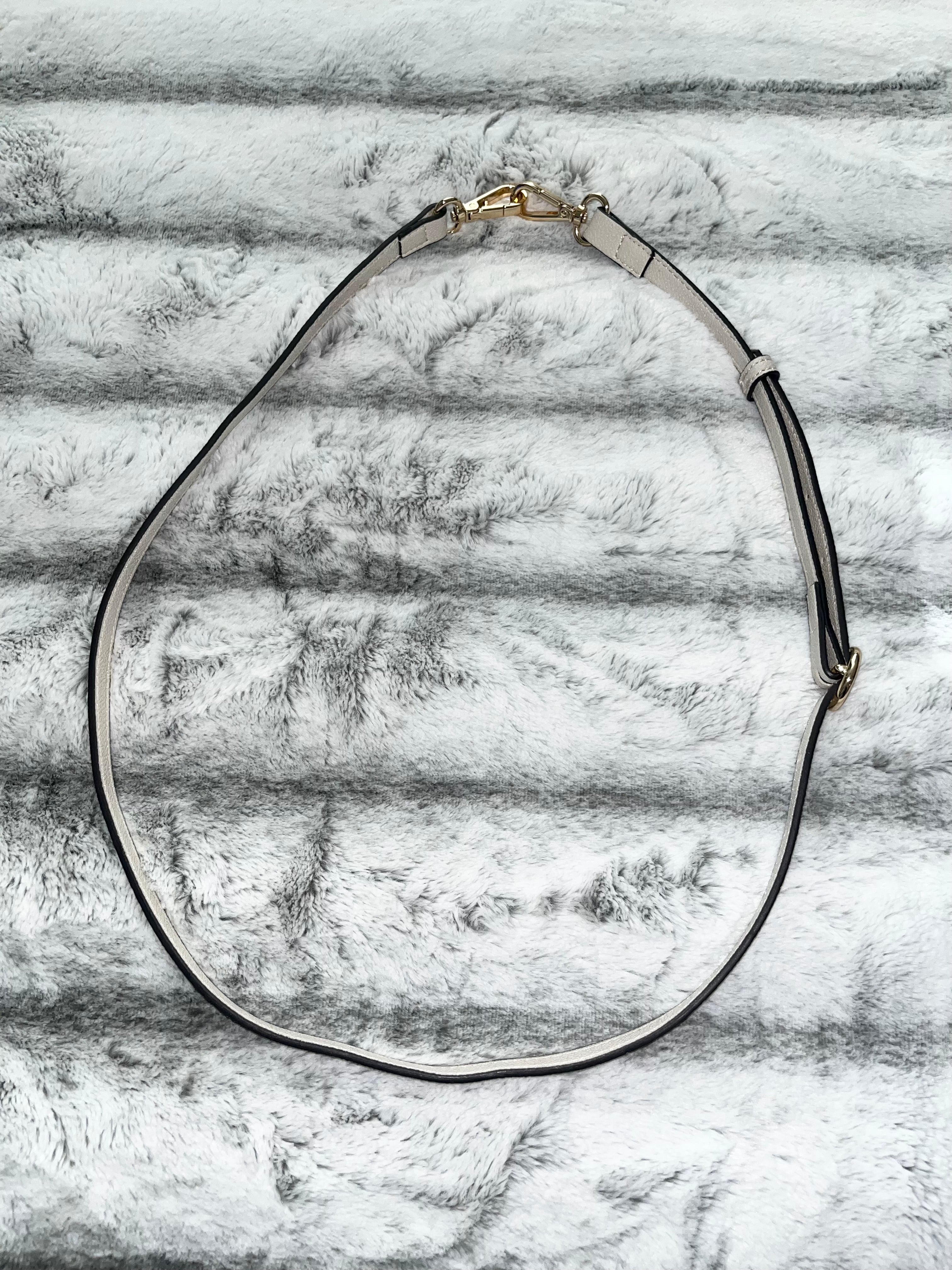 ♡ Nine West Small White Cream Shoulder Bag Chic Luxury Classic Elegant Purse ♡