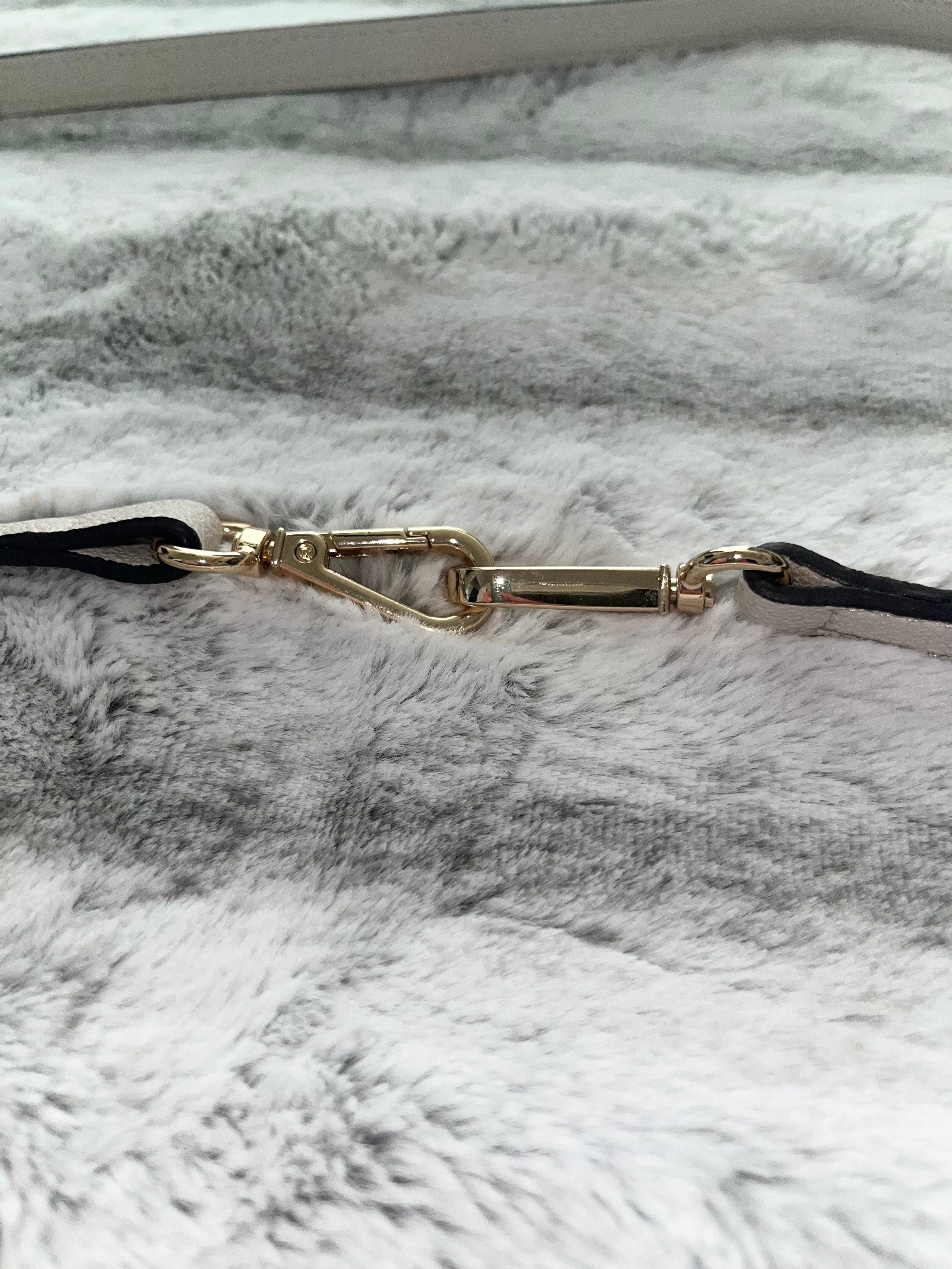 ♡ Nine West Small White Cream Shoulder Bag Chic Luxury Classic Elegant Purse ♡