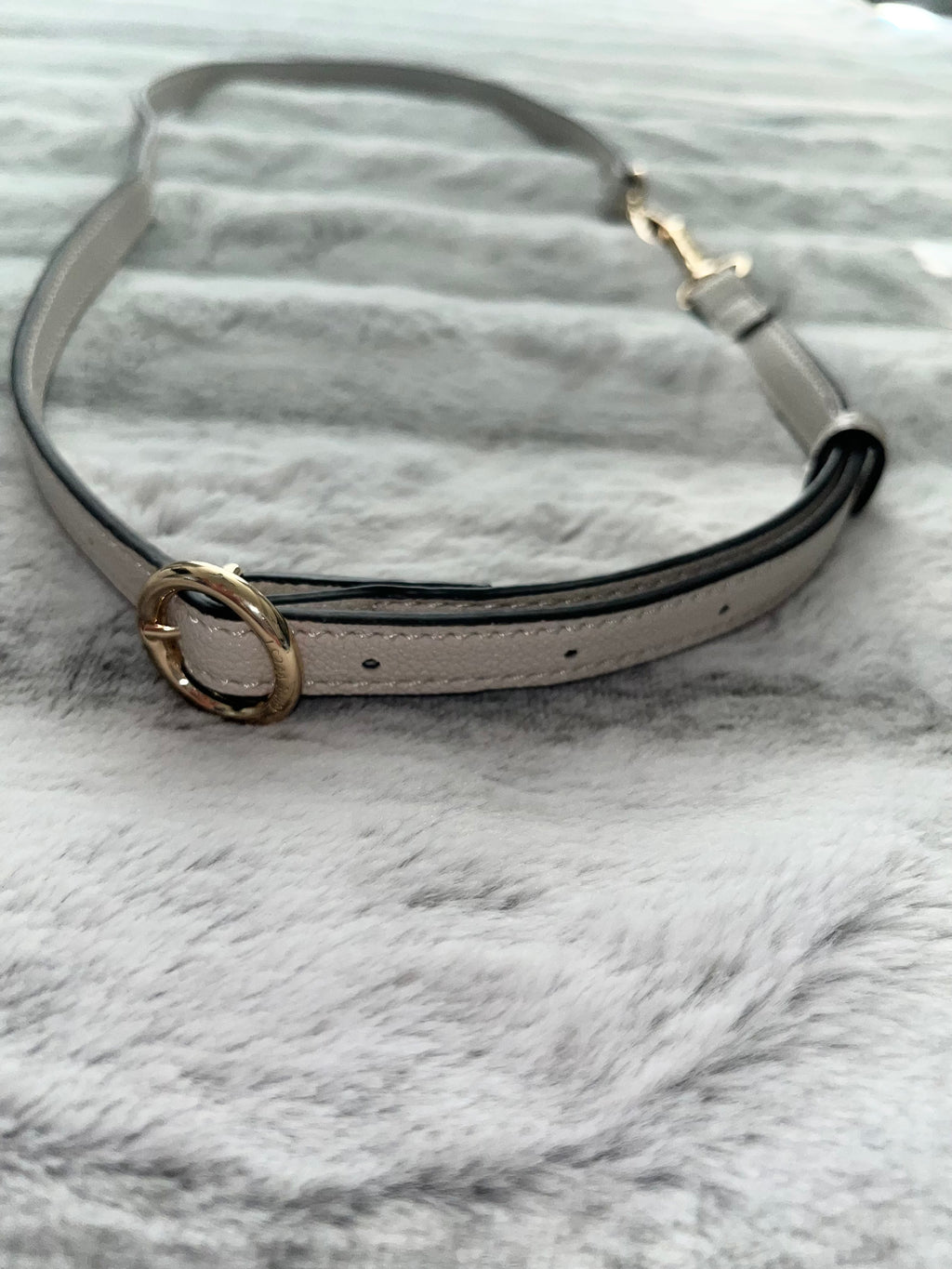 ♡ Nine West Small White Cream Shoulder Bag Chic Luxury Classic Elegant Purse ♡